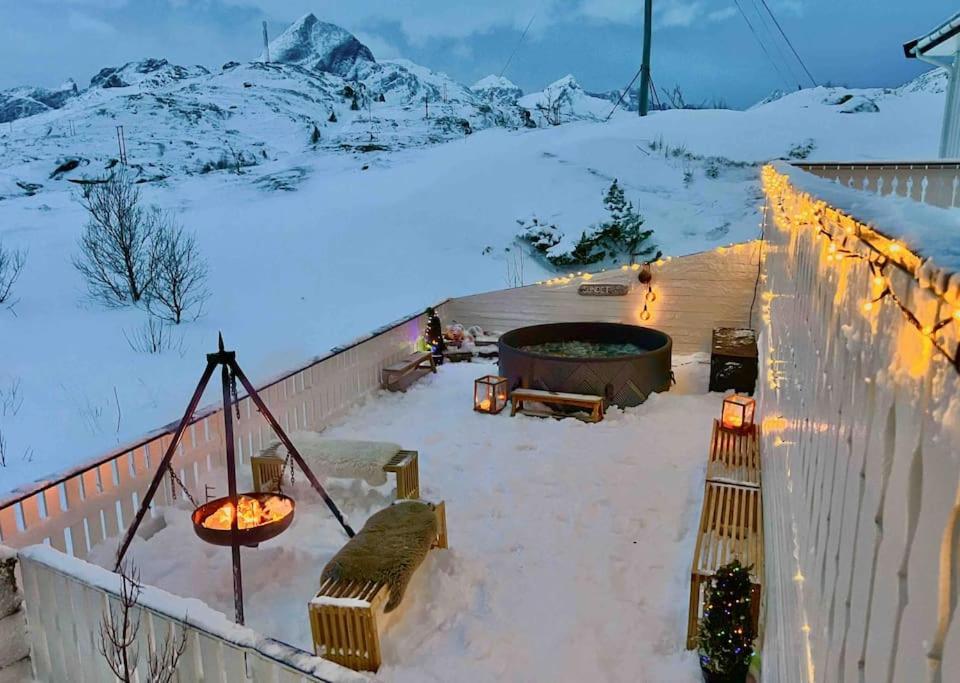 Sundet Lofoten Holiday House Βίλα Sund  Εξωτερικό φωτογραφία